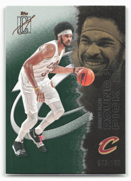2025-26 Topps Signature Class #99 Jarrett Allen Green #/150
