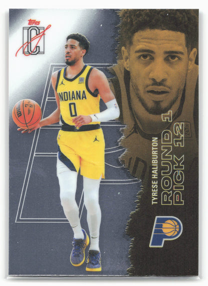 2025-26 Topps Signature Class #71 Tyrese Haliburton Chrome