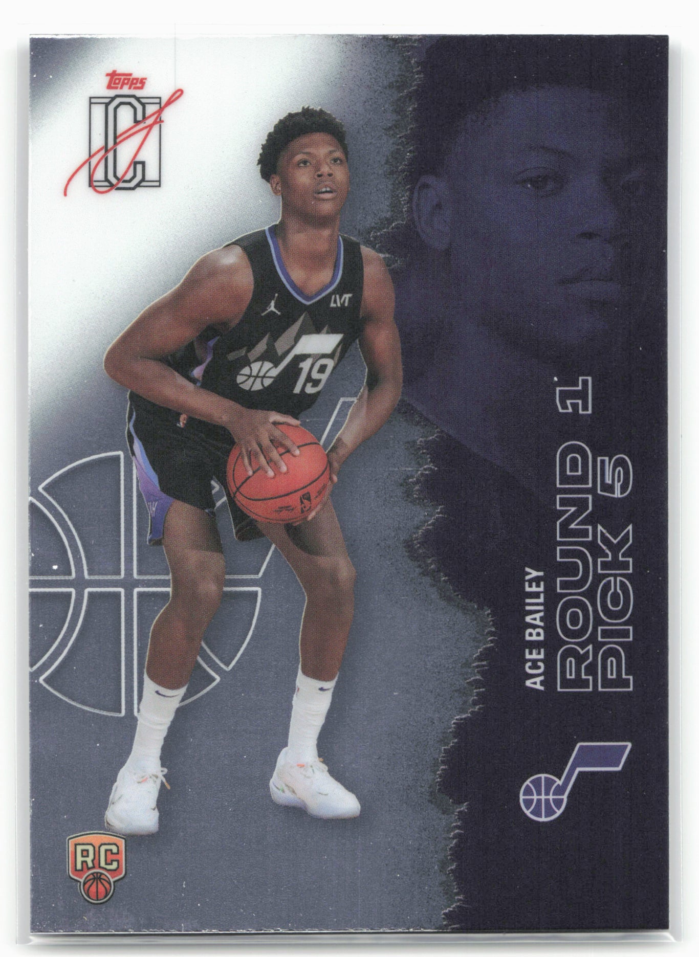 2025-26 Topps Signature Class #104 Ace Bailey Chrome