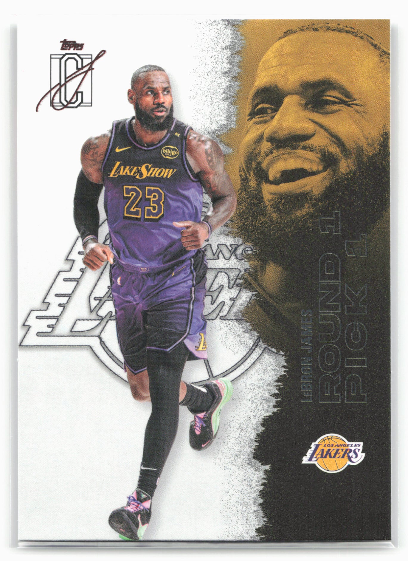 2025-26 Topps Signature Class #51 LeBron James