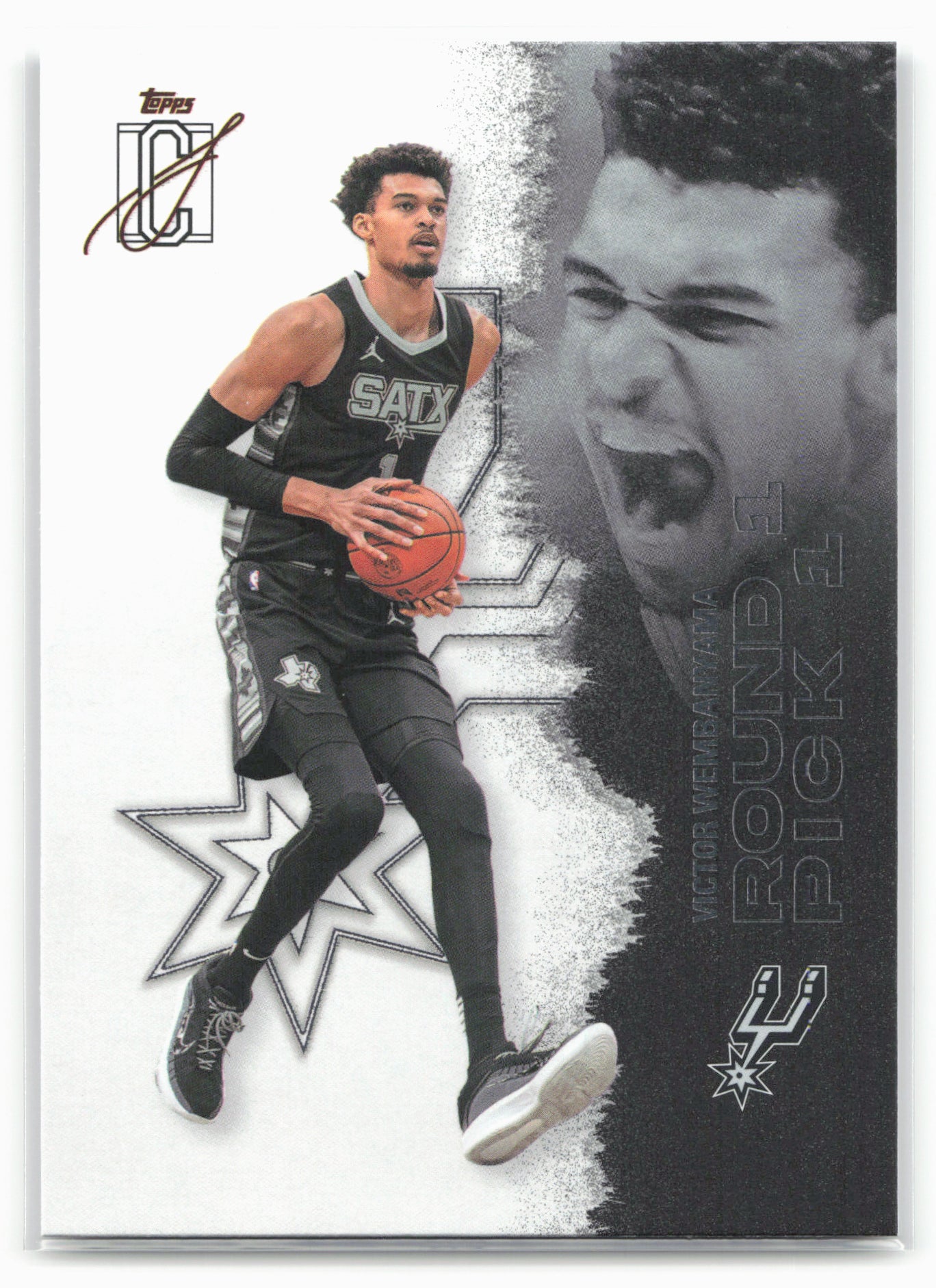 2025-26 Topps Signature Class #55 Victor Wembanyama