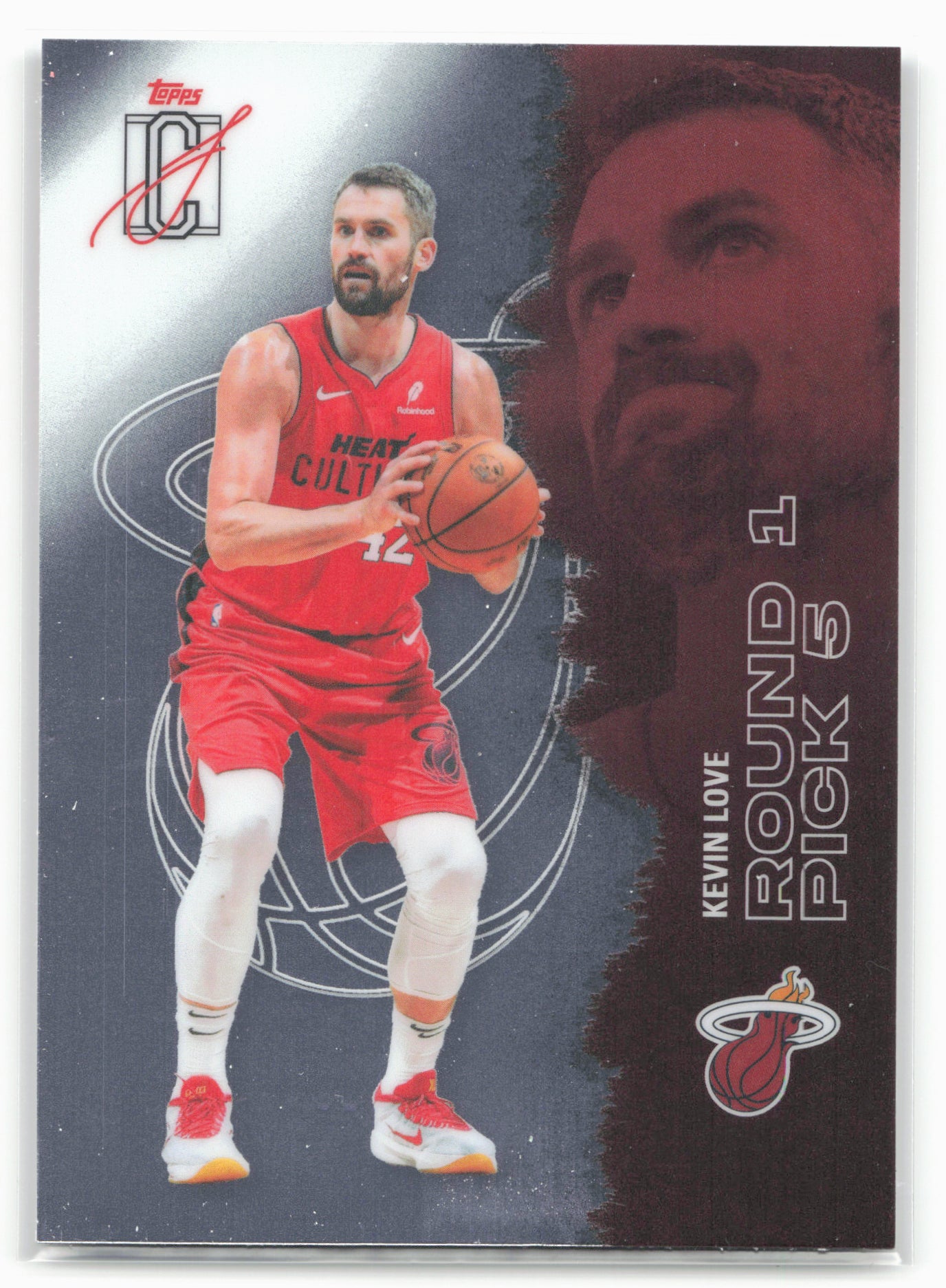 2025-26 Topps Signature Class #15 Kevin Love Chrome