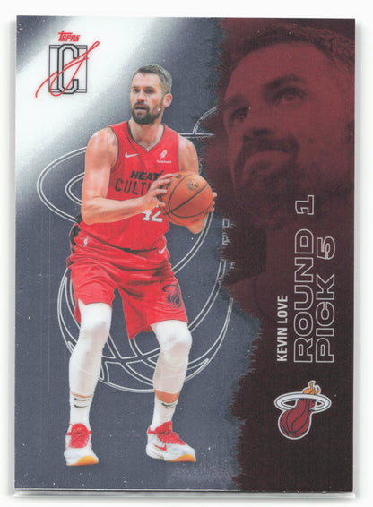 2025-26 Topps Signature Class #15 Kevin Love Chrome