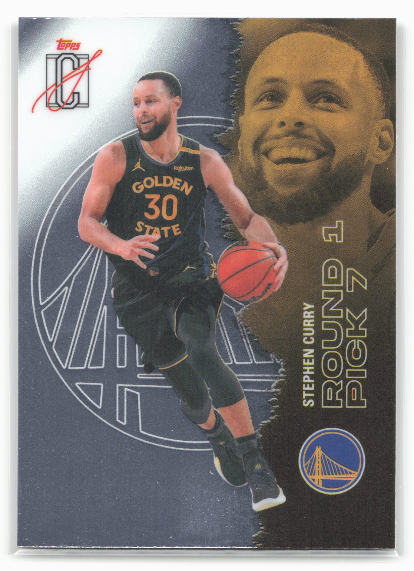 2025-26 Topps Signature Class #52 Stephen Curry Chrome