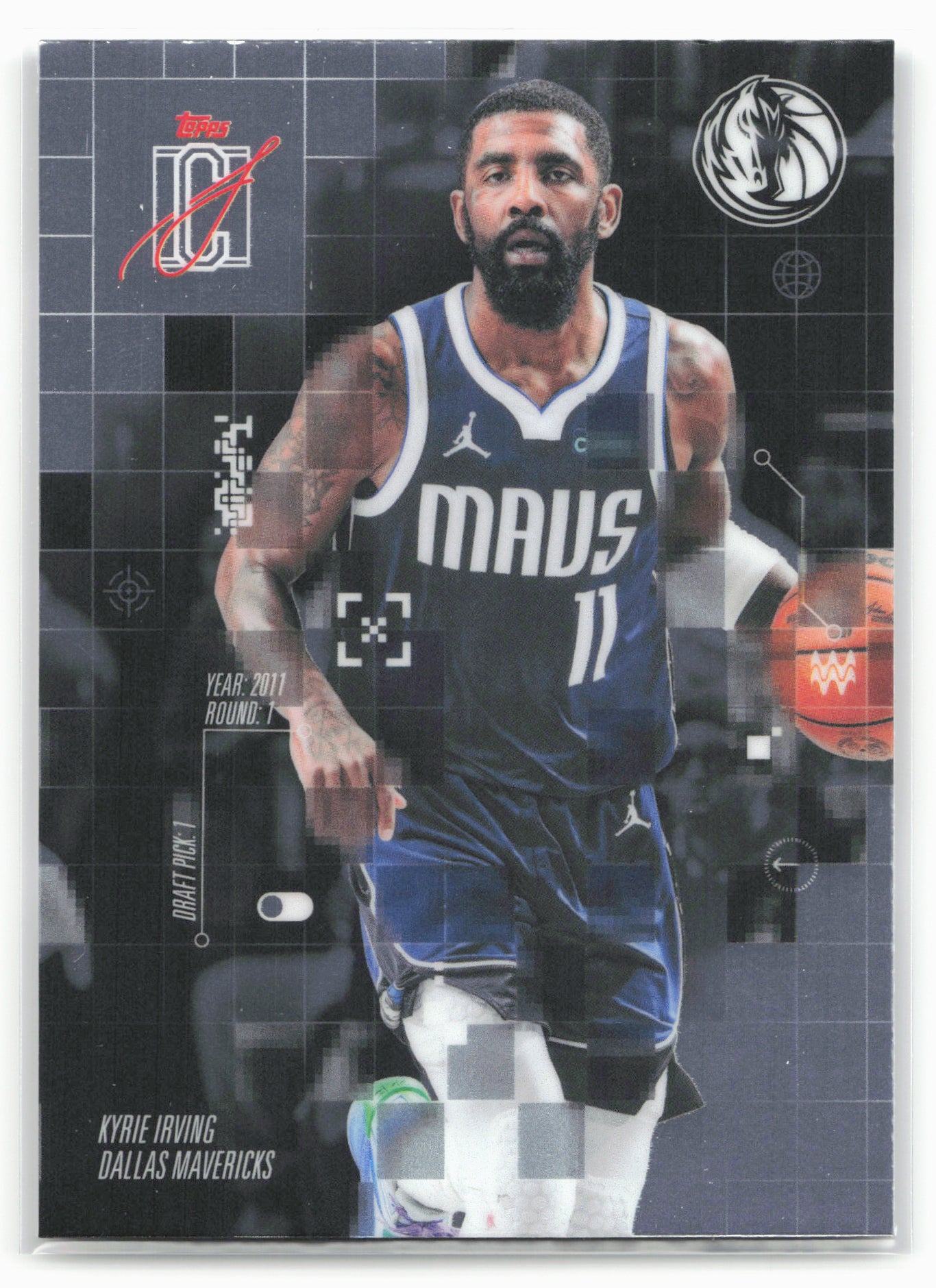 2025-26 Topps Signature Class #AF-12 Kyrie Irving After Image