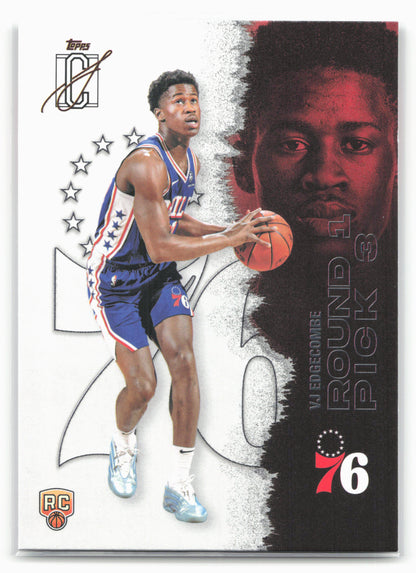 2025-26 Topps Signature Class #147 VJ Edgecombe