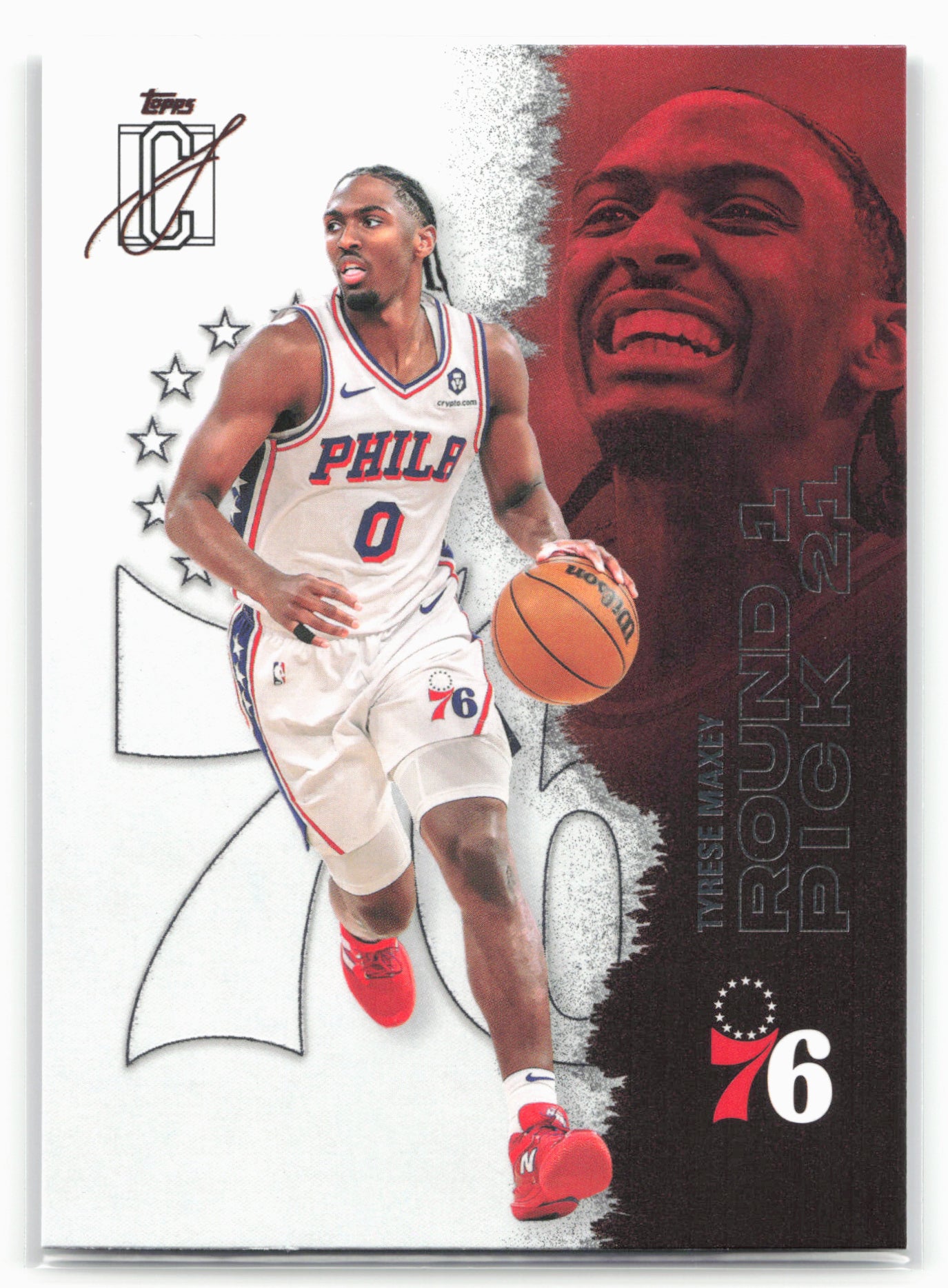 2025-26 Topps Signature Class #18 Tyrese Maxey