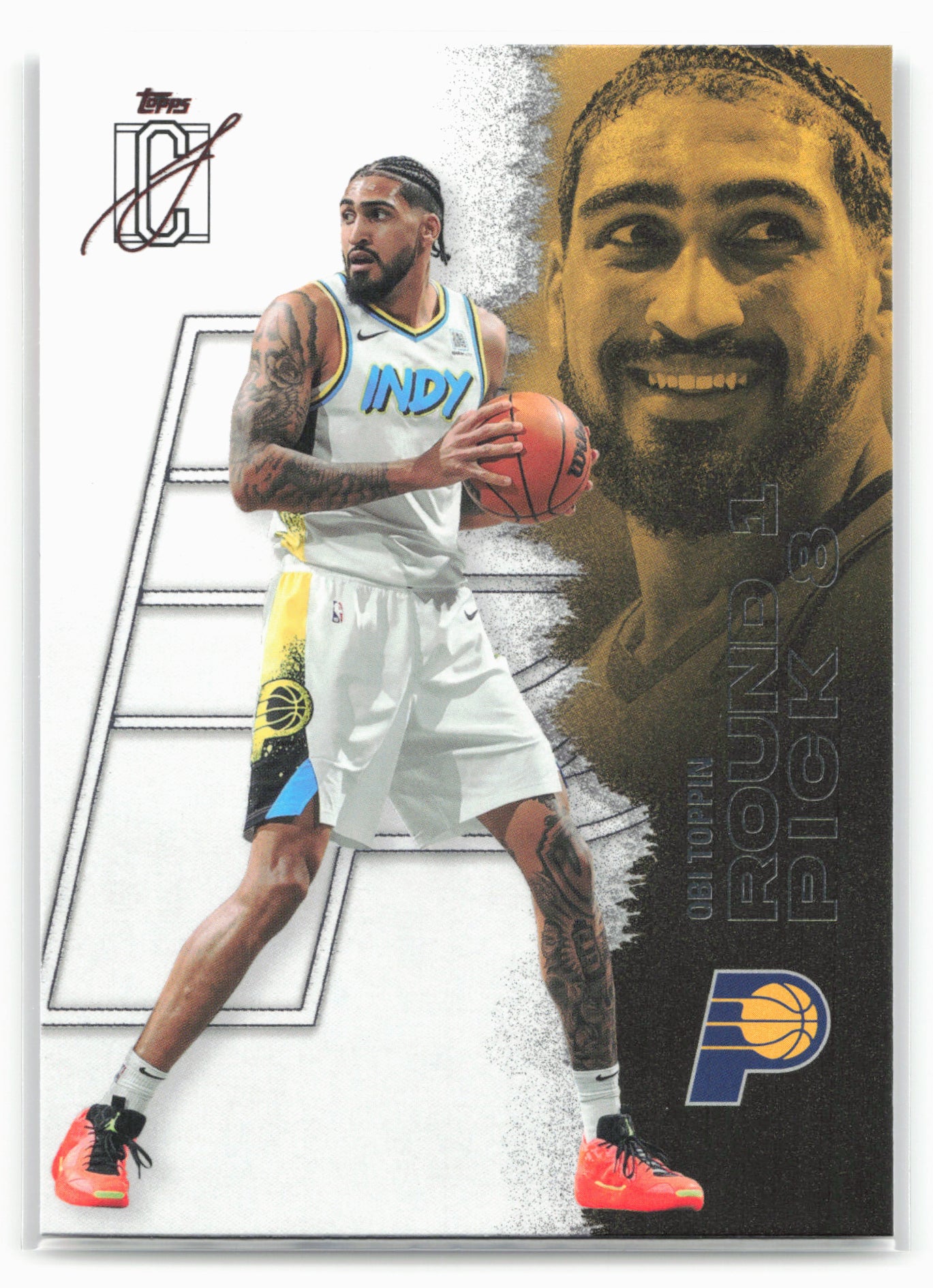 2025-26 Topps Signature Class #33 Obi Toppin