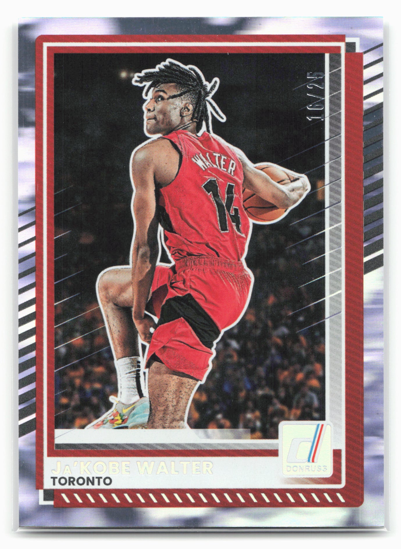 2025-26 Donruss #115 Ja'Kobe Walter Cloud #/25