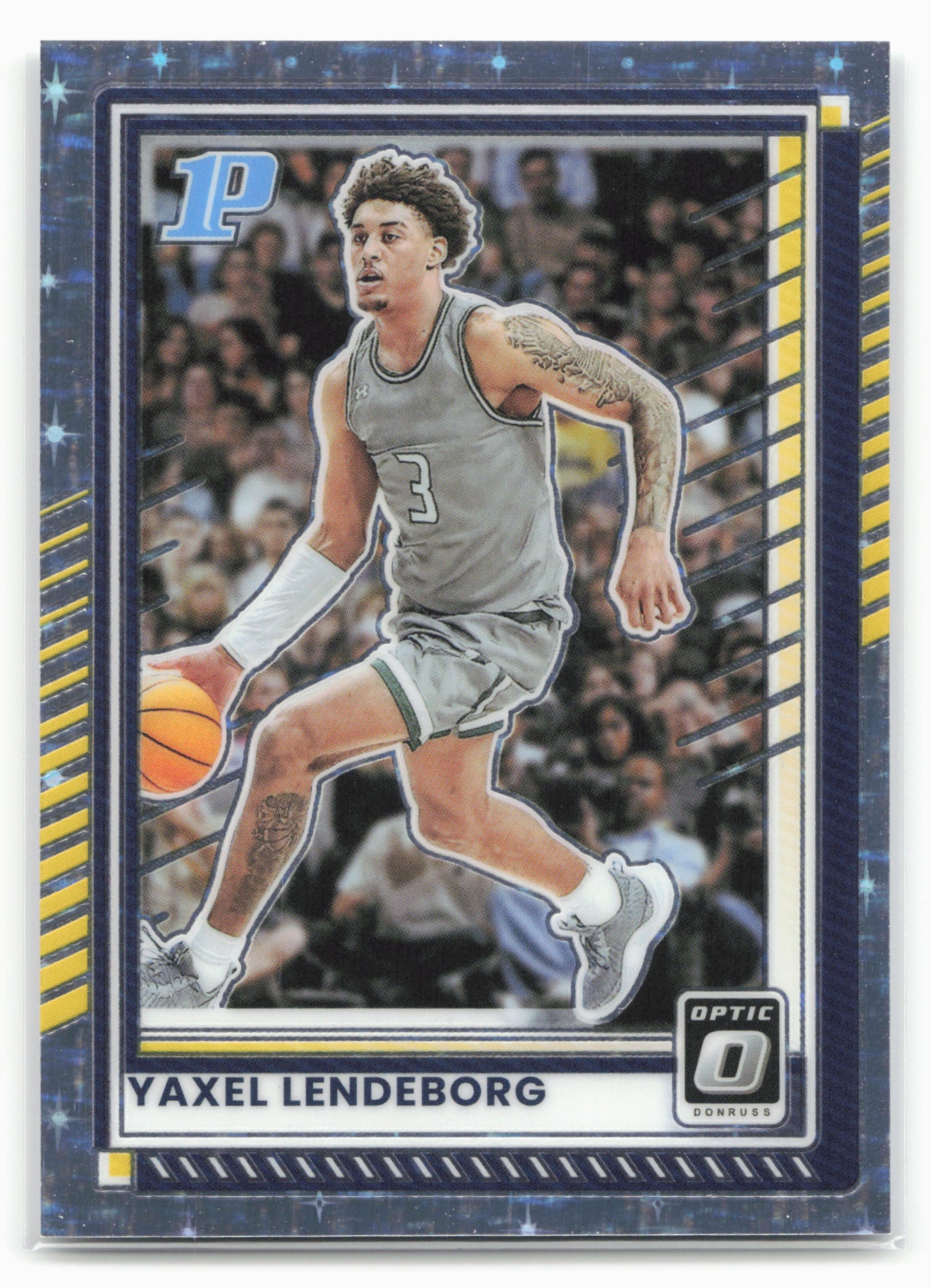2025-26 Donruss #75 Yaxel Lendeborg Optic Stars #/149
