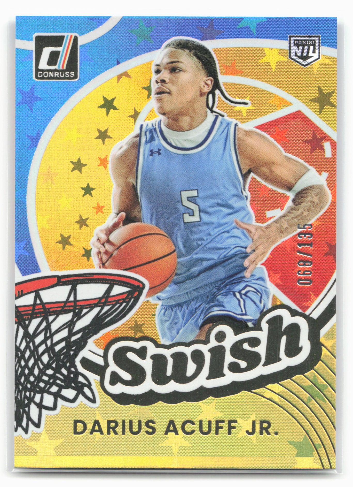 2025-26 Donruss #3 Darius Acuff Jr. Swish Stars #/135
