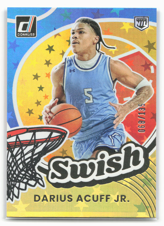 2025-26 Donruss #3 Darius Acuff Jr. Swish Stars #/135
