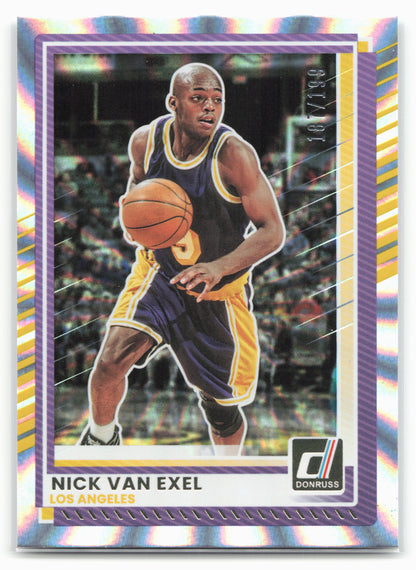2025-26 Donruss #143 Nick Van Exel Holo Laser #/199