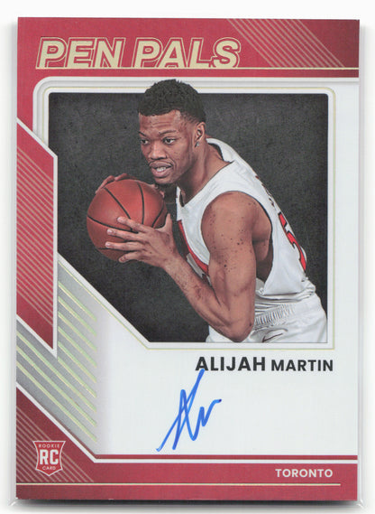 2025-26 Donruss #PP-AJM Alijah Martin Pen Pals