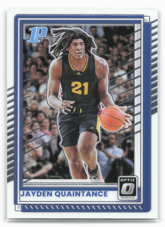 2025-26 Donruss #72 Jayden Quaintance Optic