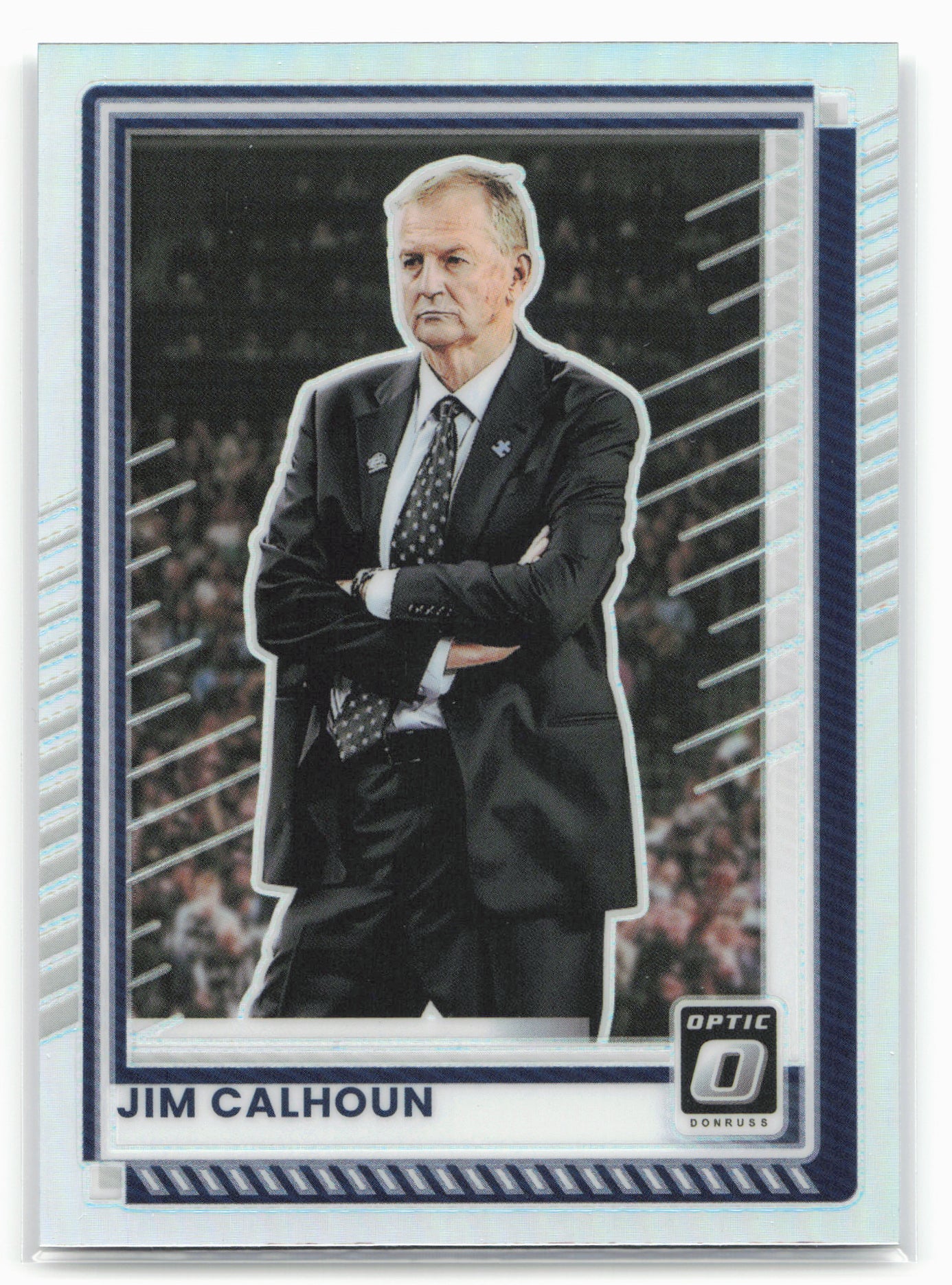 2025-26 Donruss #198 Jim Calhoun Optic Holo