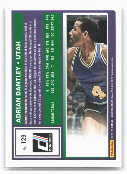 2025-26 Donruss #129 Adrian Dantley