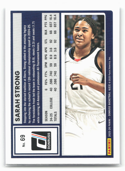 2025-26 Donruss #69 Sarah Strong