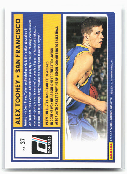 2025-26 Donruss #37 Alex Toohey
