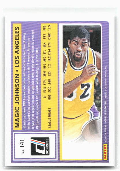 2025-26 Donruss #141 Magic Johnson