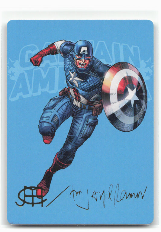Marvel Super Heroes #21 Captain America Art Series