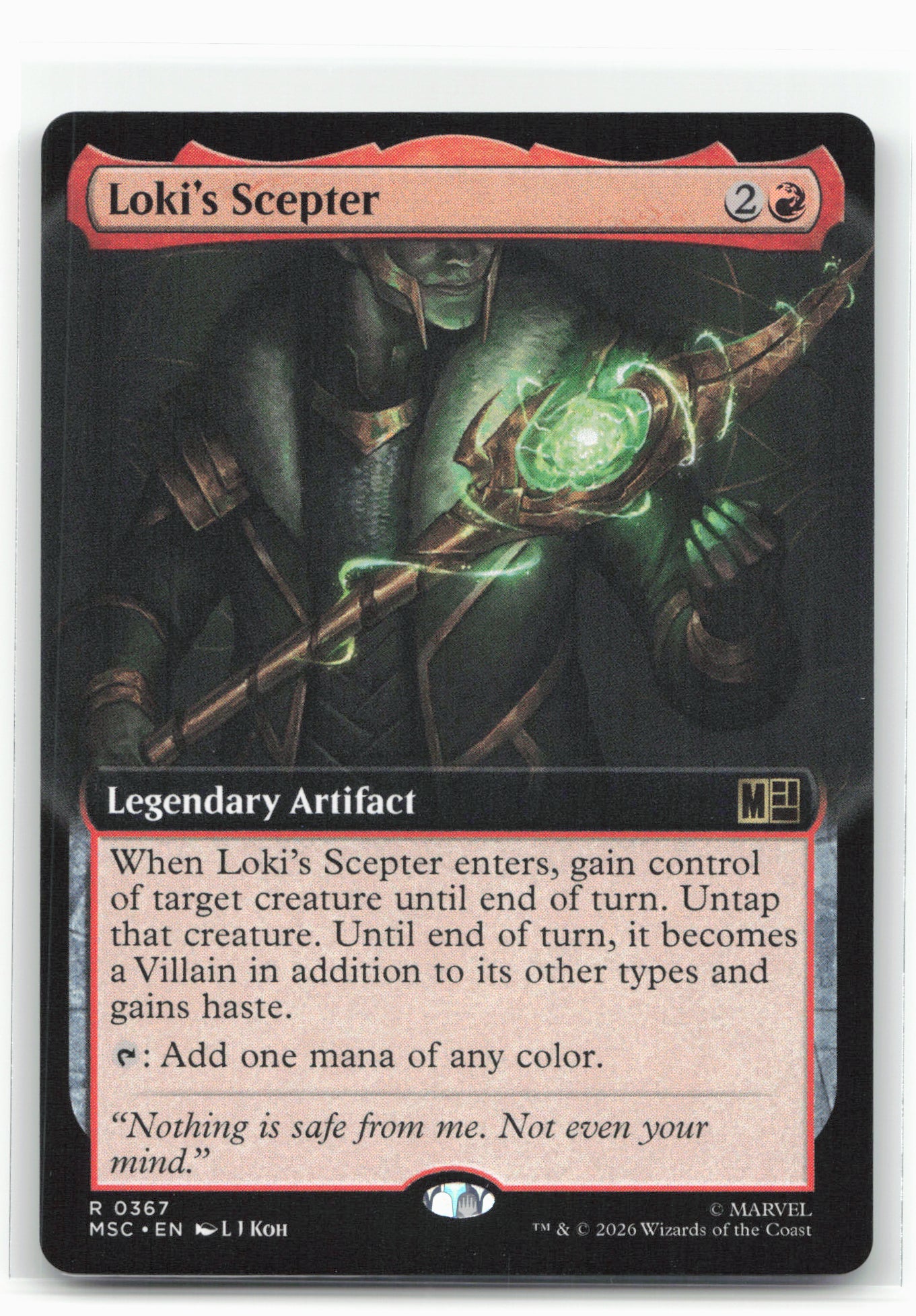 Marvel Super Heroes #367 Loki's Scepter (Extended Art)