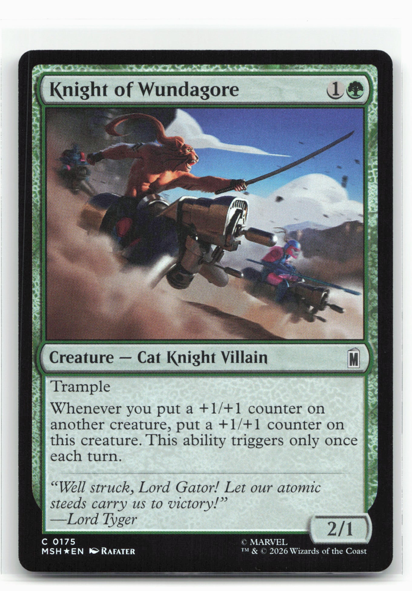 Marvel Super Heroes #175 Knight of Wundagore Foil