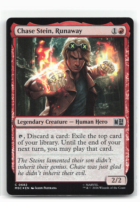 Commander: Marvel Super Heroes #682 Chase Stein, Runaway Foil