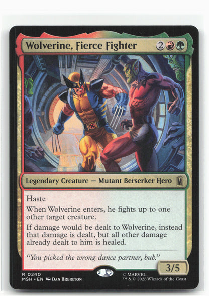Marvel Super Heroes #240 Wolverine, Fierce Fighter