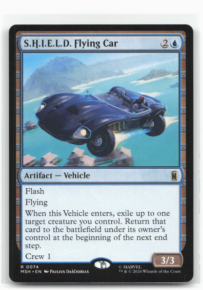 Marvel Super Heroes #74 S.H.I.E.L.D. Flying Car