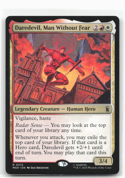 Marvel Super Heroes #213 Daredevil, Man Without Fear