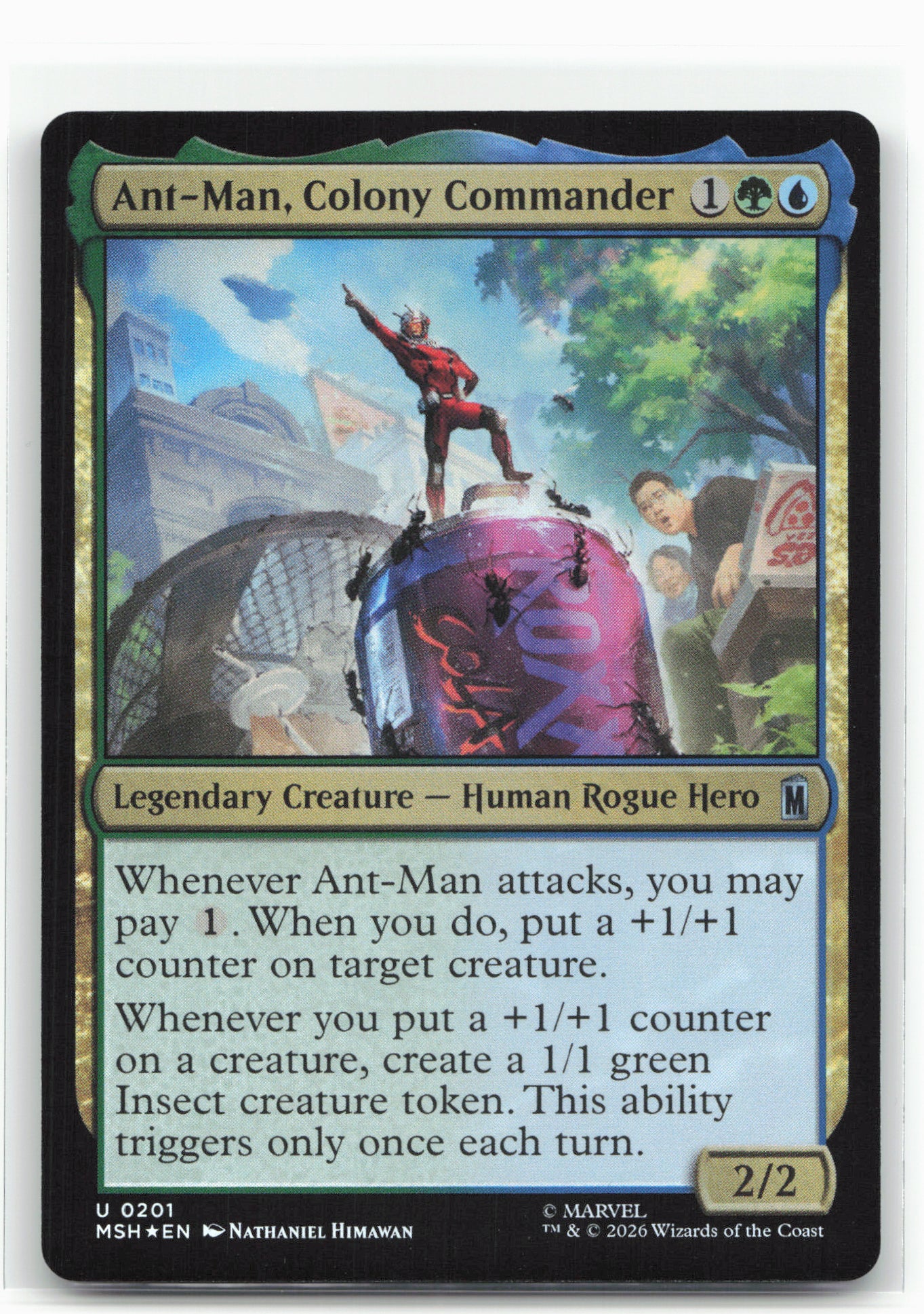 Marvel Super Heroes #201 Ant-Man, Colony Commander Foil