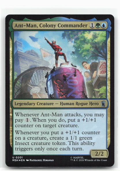 Marvel Super Heroes #201 Ant-Man, Colony Commander Foil