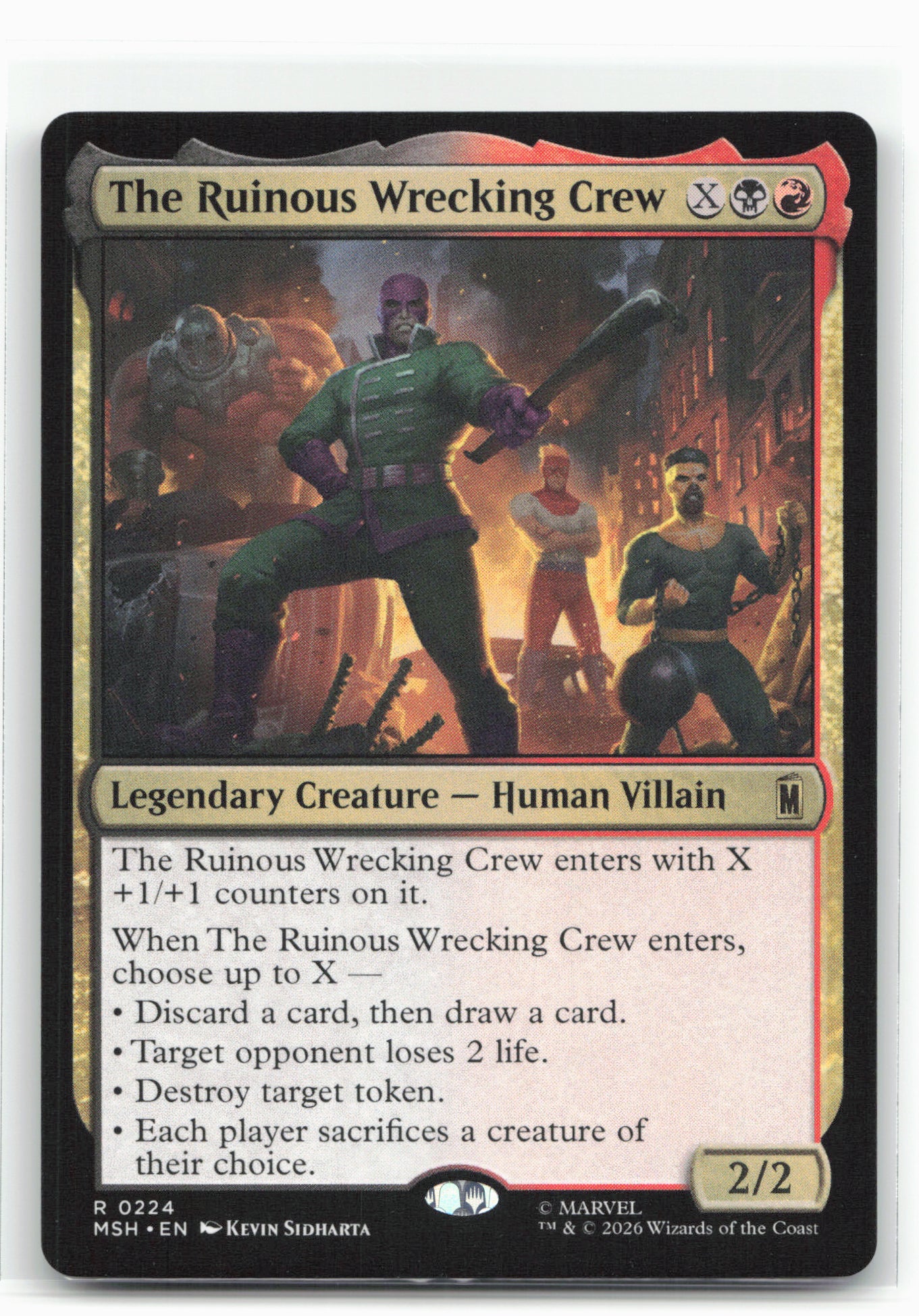 Marvel Super Heroes #224 The Ruinous Wrecking Crew