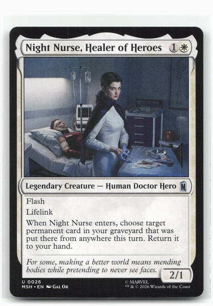 Marvel Super Heroes #26 Night Nurse, Healer of Heroes