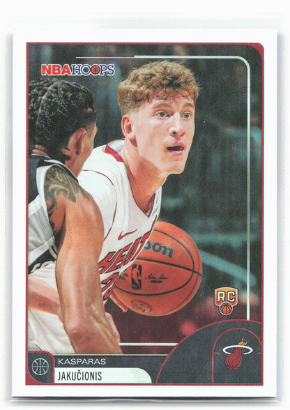 2025-26 Hoops #75 Kasparas Jakučionis 29299