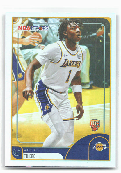 2025-26 Hoops #182 Adou Thiero 29348