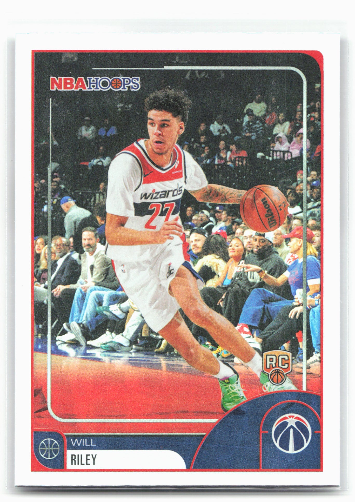 2025-26 Hoops #74 Will Riley 29362