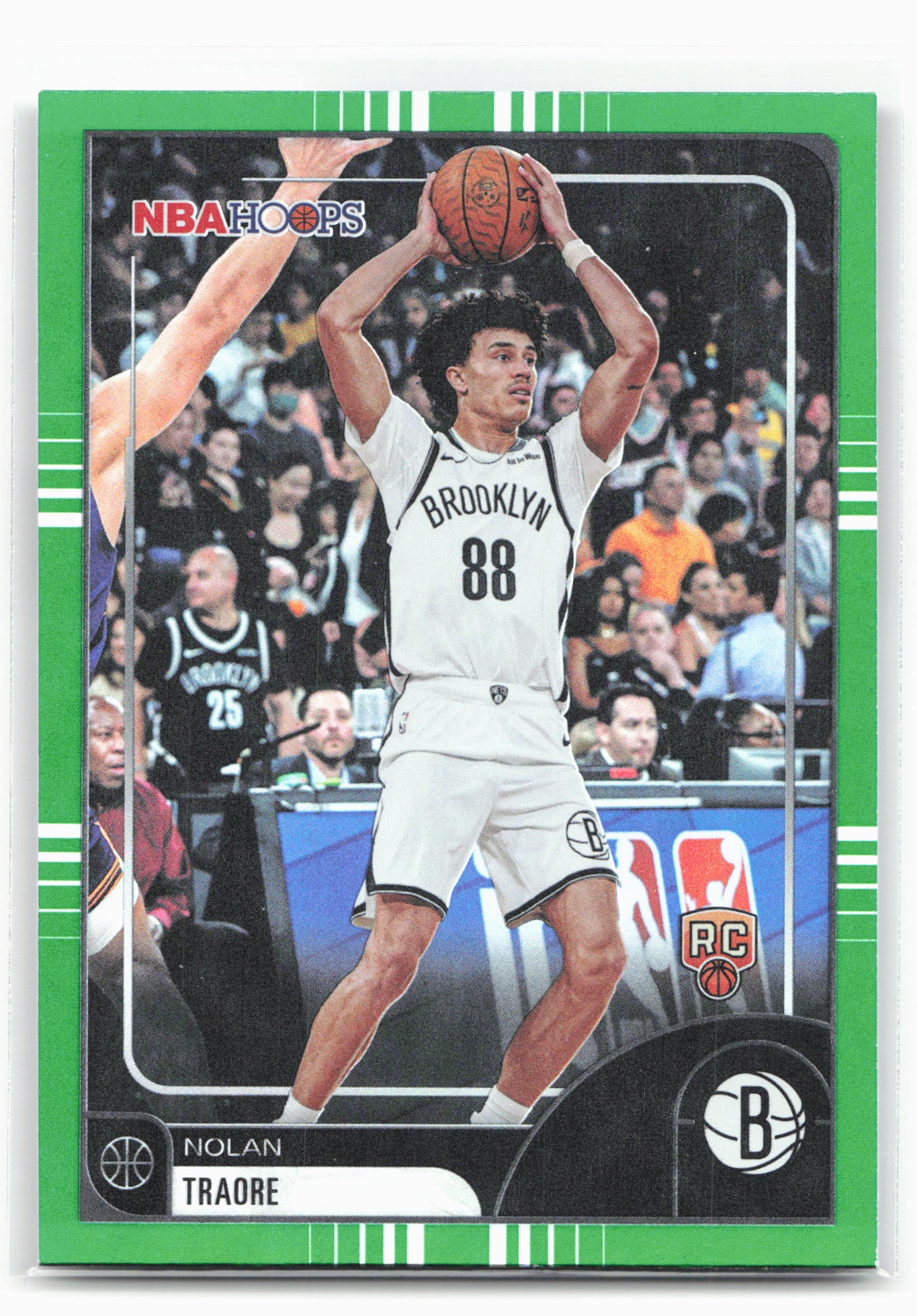 2025-26 Hoops #133 Nolan Traore Green Hoops 29368