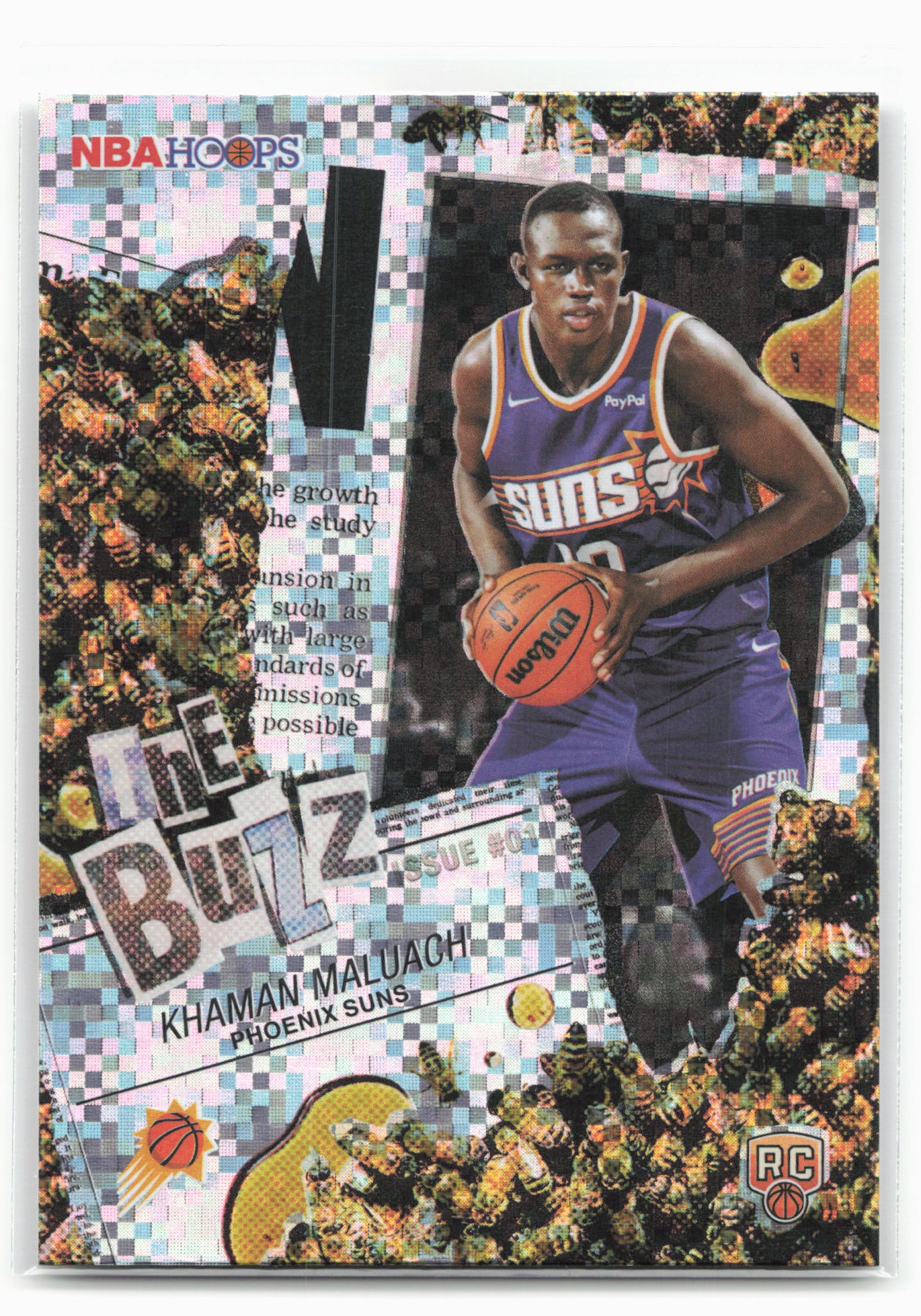 2025-26 Hoops #TB-10 Khaman Maluach The Buzz Light Burst