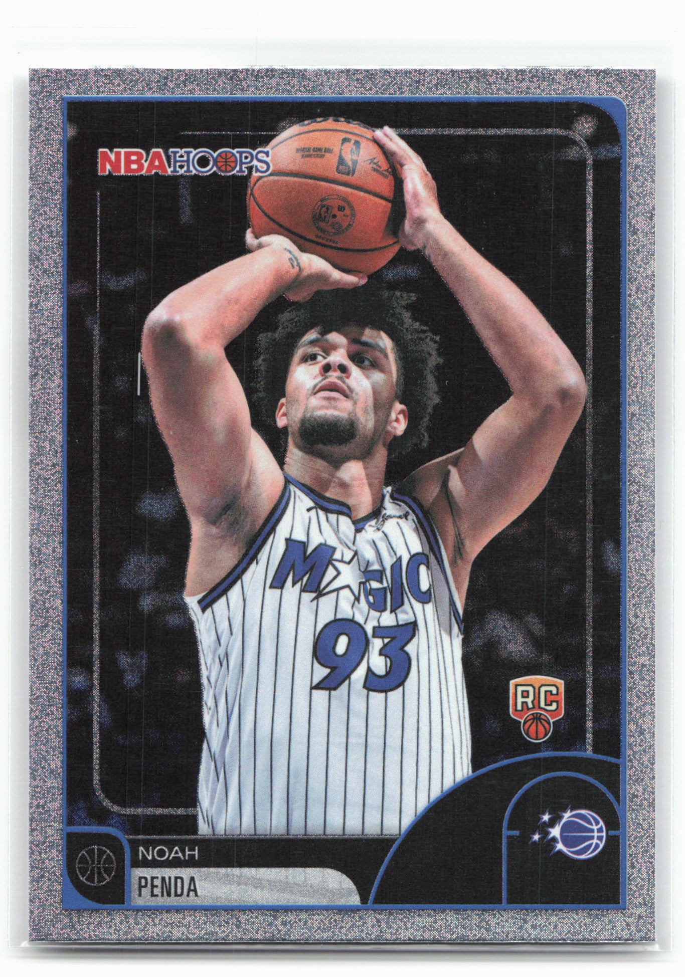 2025-26 Hoops #132 Noah Penda Pixel Burst
