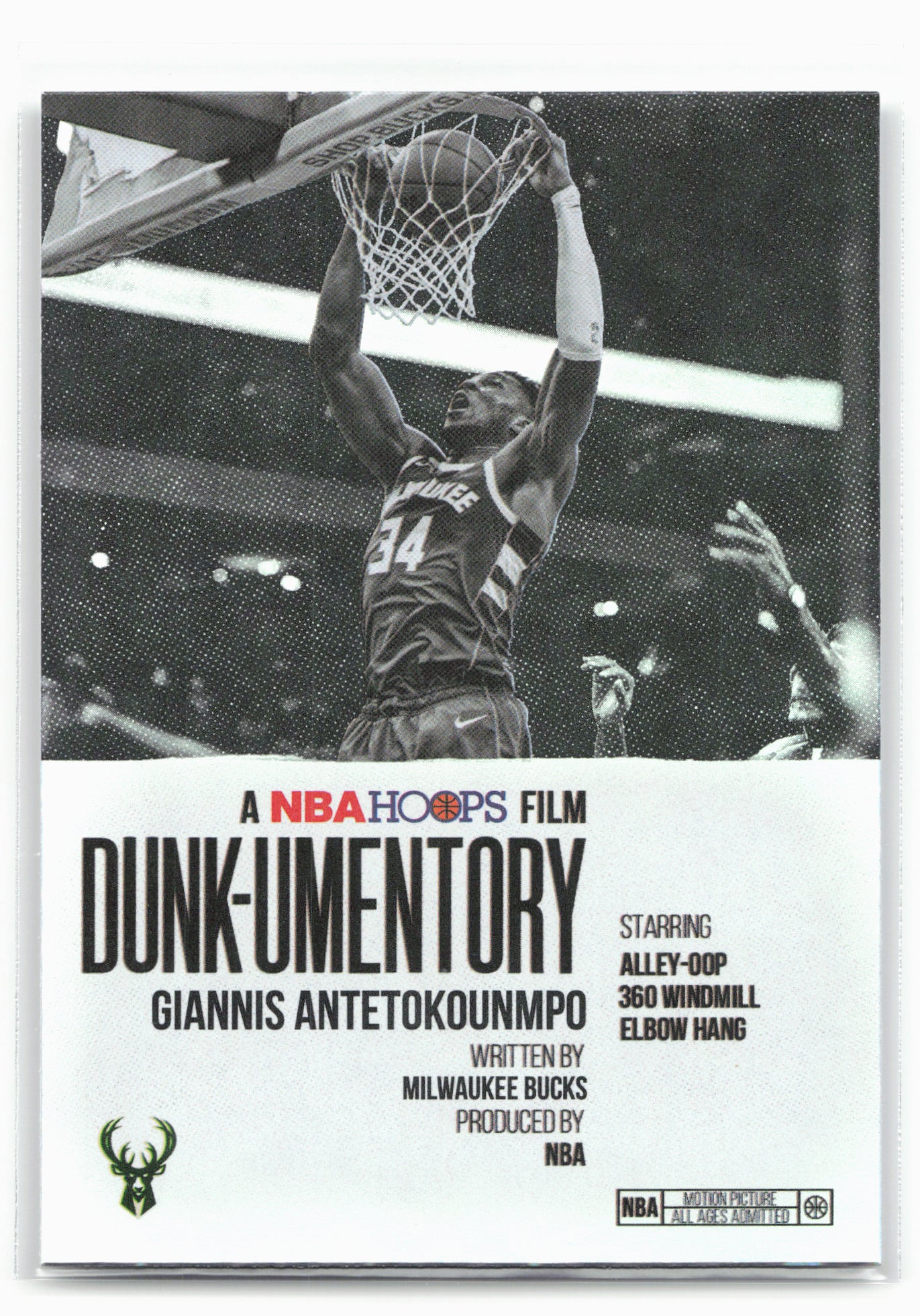 2025-26 Hoops #D-3 Giannis Antetokounmpo Dunk-umentory