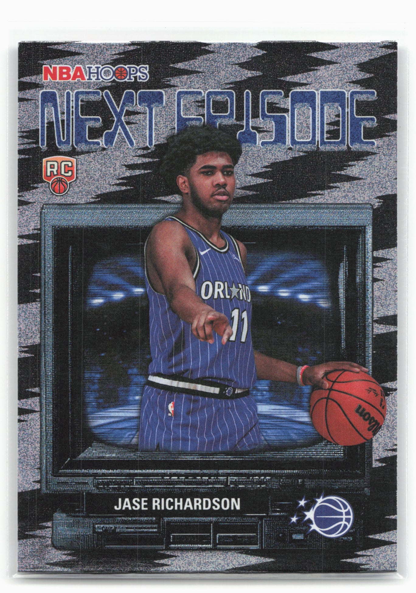 2025-26 Hoops #NE-19 Jase Richardson Next Episode Pixel Burst