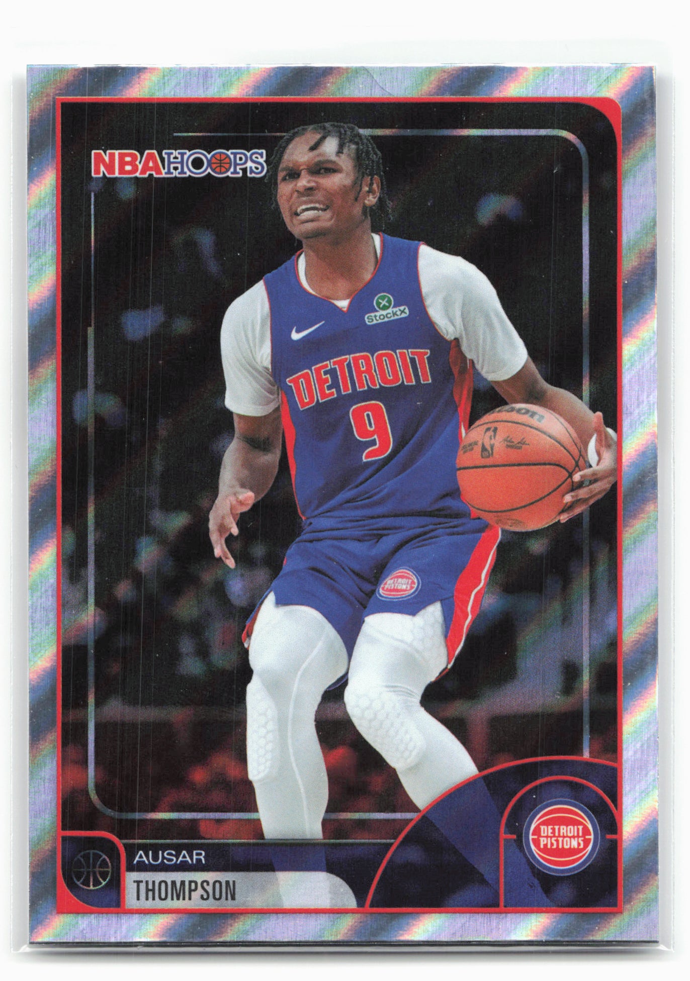 2025-26 Hoops #240 Ausar Thompson Rainbow 29405