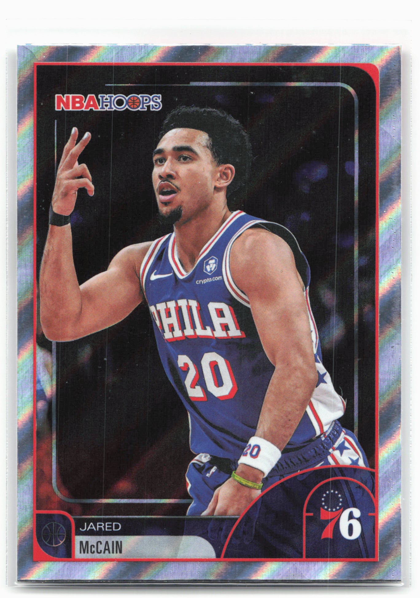 2025-26 Hoops #197 Jared McCain Rainbow