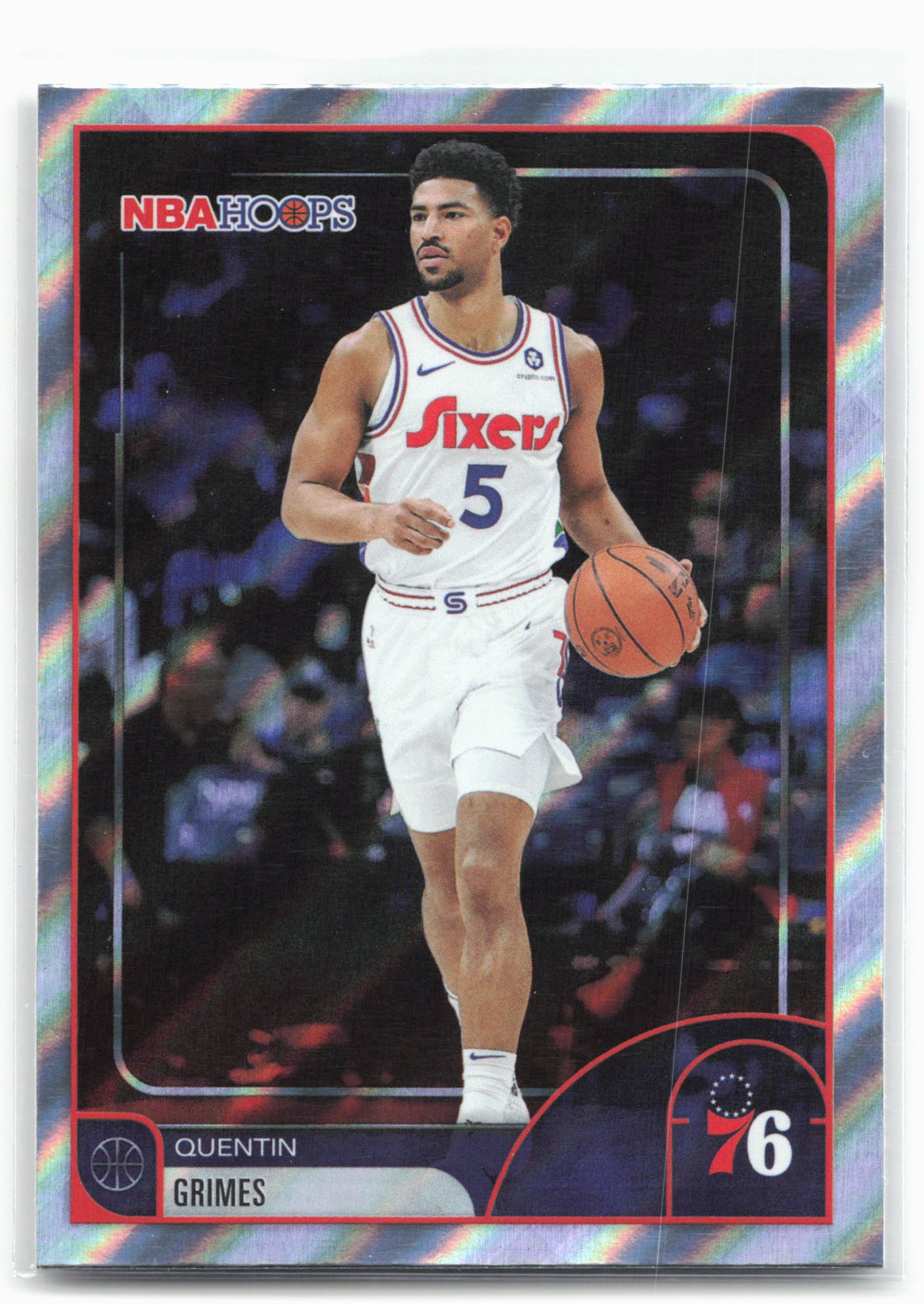 2025-26 Hoops #54 Quentin Grimes Rainbow