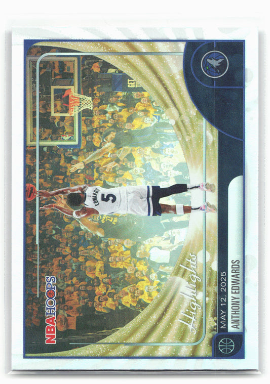 2025-26 Hoops #270 Anthony Edwards 29420