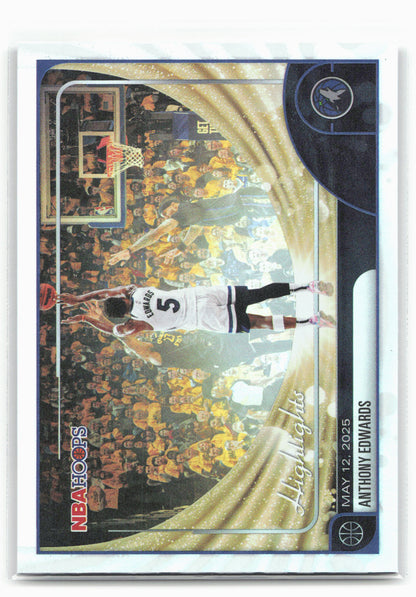 2025-26 Hoops #270 Anthony Edwards 29422