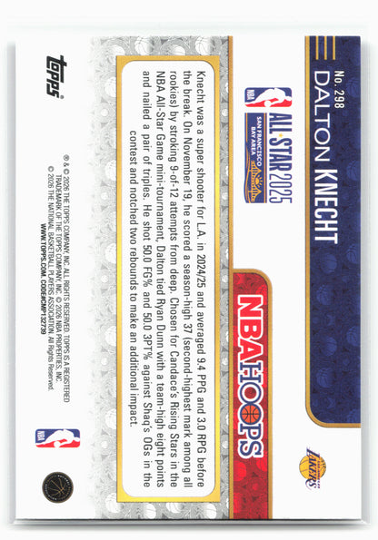 2025-26 Hoops #298 Dalton Knecht 29428
