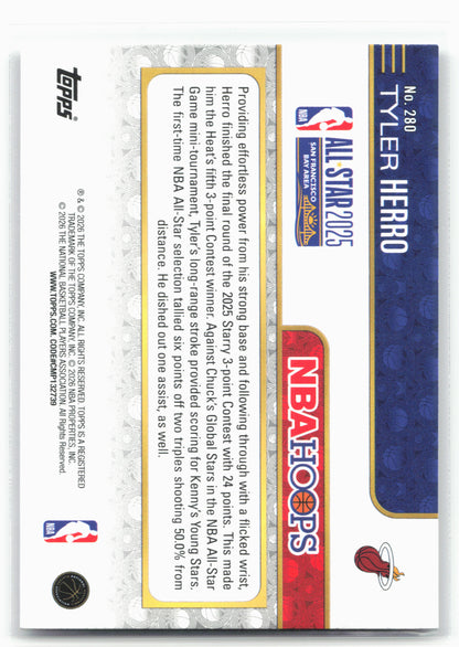 2025-26 Hoops #280 Tyler Herro 29451